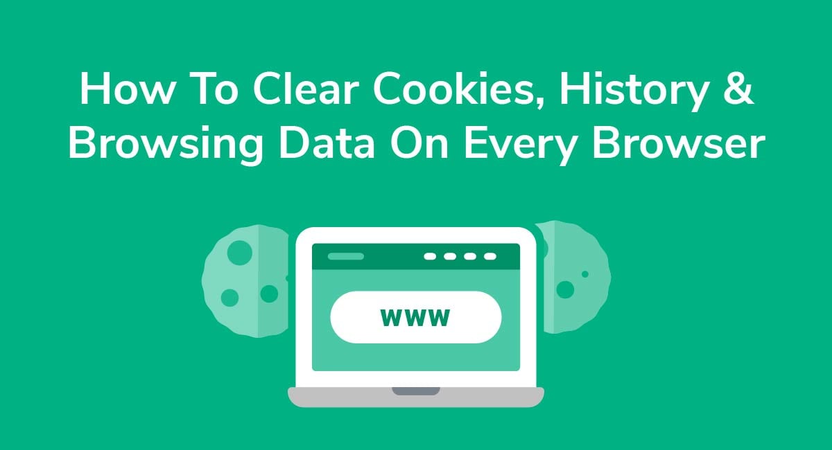 How To Clear Cookies History Browsing Data On Every Browser 